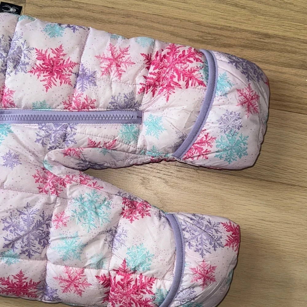 Spyder Pink and Purple Kids One Piece